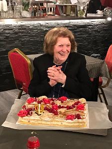 2018 CENTENAIRE DE MA TANTE ELVIRE HUBERT NEE VERDU DE LA RUE D ORLEANS-ORAN (1)